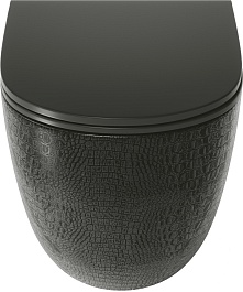 Grossman Унитаз подвесной Color GR-4455BSMS голубой матовый – фотография-2